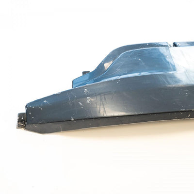 A grey nearside Roller Team Zefiro 269 motorhome front skirt.