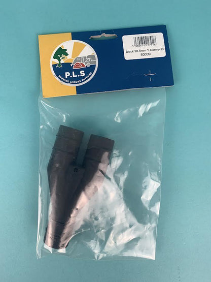 28.5mm Y Connector Black
