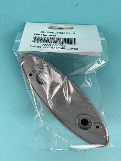 End Outline Marker. Grey Base. 124x39mm