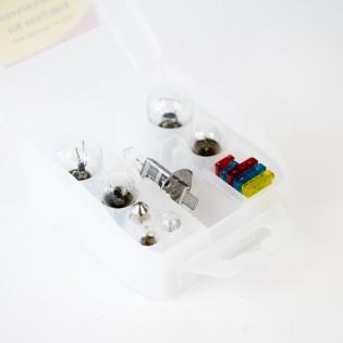 Motorcaravan Bulb fuse kit with H1 headlight bulb w4