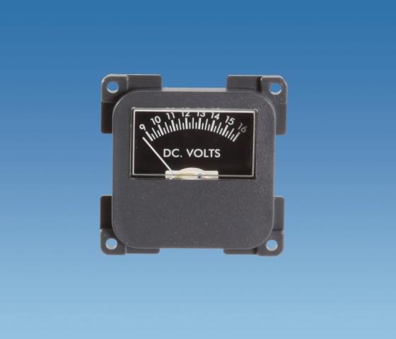 C-Line 12 Volt Meter Grey
