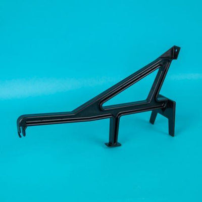 A black Roller Team motorhome skirt support.