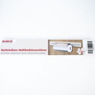 A white Dethleffs motorhome retrofittable multi-functional rail