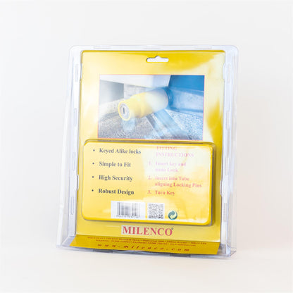 Milenco leg nut locks for motorhome