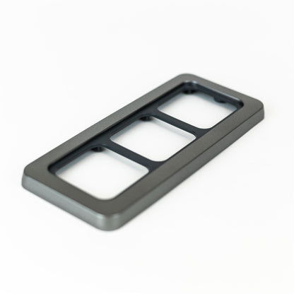 C-Line CT Range 3 Way Face Plate in Gun Metal Grey