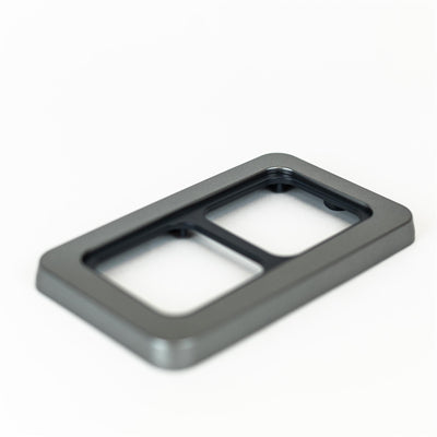 C-Line CT Range 2 Way Faceplate Gun Metal Grey PO276