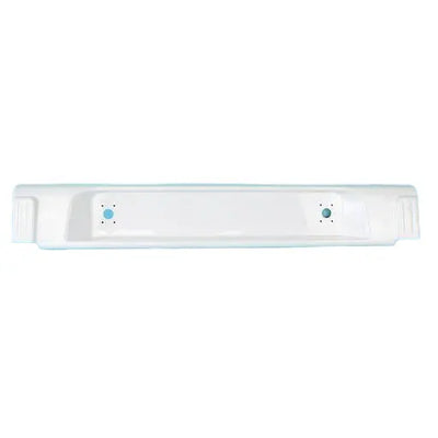 A white Elddis Autoquest motorhome bumper central section.