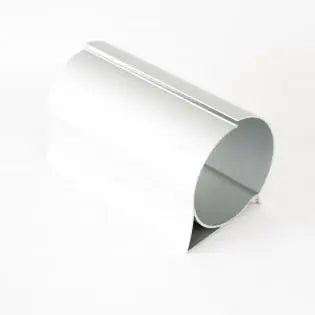 A chrome Dethleffs motorhome kitchen roll holder.